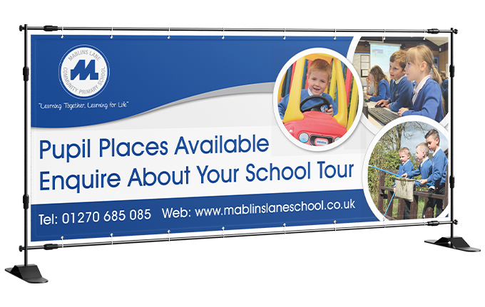 PVC Banners For Schools