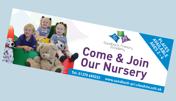 Banners for nursery